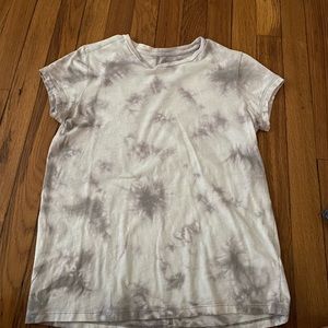 athleta girl tie dye tee shirt